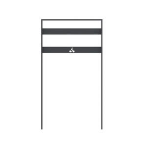 floor-mounted bike stand 1