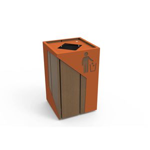 public trash can