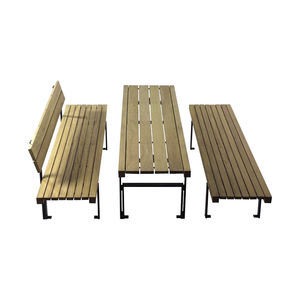 contemporary picnic table
