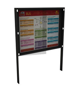 public space information panel