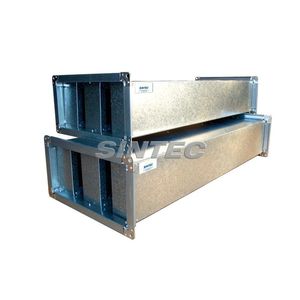 sheet metal ventilation aperture silencer