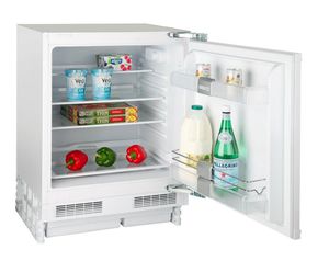 undercounter refrigerator / white / built-in