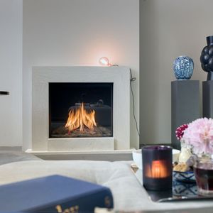 closed gas hearth 1