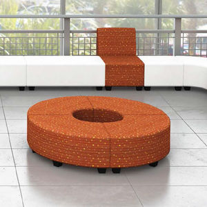 contemporary pouf