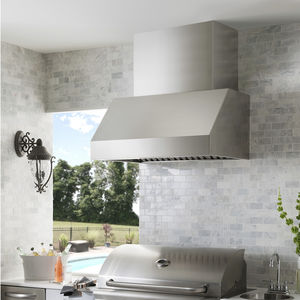 wall-mounted range hood