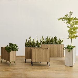 wooden planter