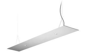 hanging light fixture / LED / square / linear