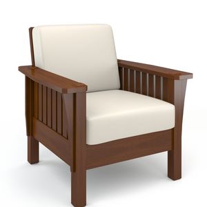 Arts and Crafts style armchair