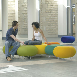 contemporary pouf