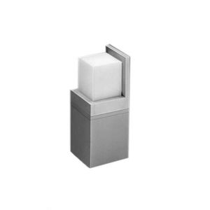 garden bollard light / contemporary / aluminum / PMMA
