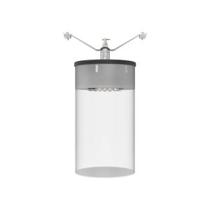 LED cable lighting / round / aluminum / stainless steel