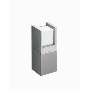 garden bollard light / contemporary / aluminum / PMMA