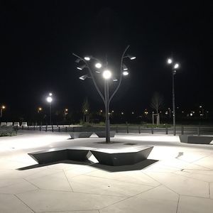 urban lamp post