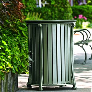 public trash can