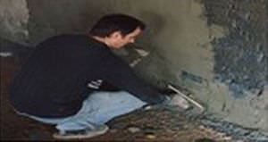 leak-proofing mortar