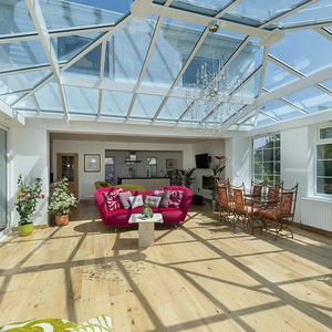 aluminum glass roof