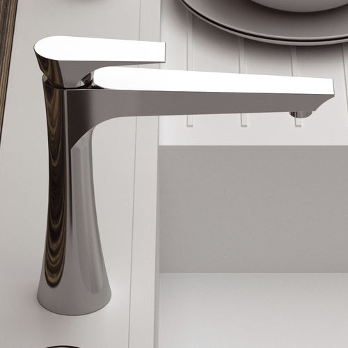 Washbasin mixer tap - DV607 - DANIEL RUBINETTERIE - countertop / chrome-plated brass / bathroom