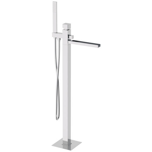 Bathtub mixer tap - CW678 - DANIEL RUBINETTERIE - deck mounted / chrome-plated brass / bathroom