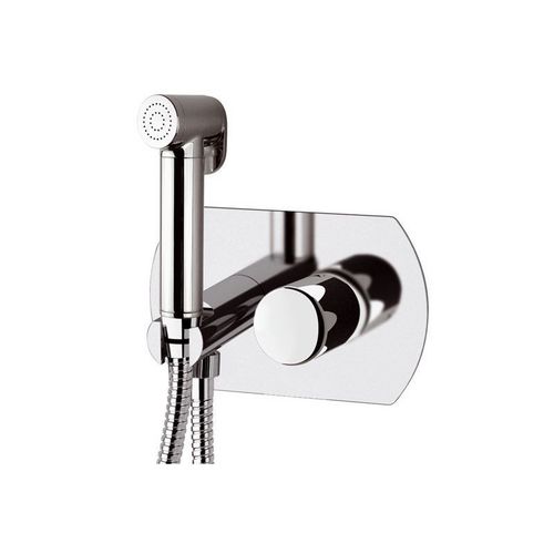 Shower mixer tap - FU6424DC - DANIEL RUBINETTERIE - built-in / chromed metal / bathroom