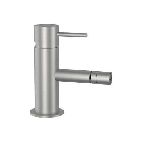 Bidet mixer tap - SSTX604BN - DANIEL RUBINETTERIE - countertop / stainless steel / bathroom