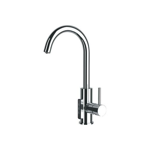Countertop mixer tap - S20679TFDW - DANIEL RUBINETTERIE - electronic / chromed metal / kitchen