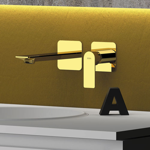Washbasin mixer tap - AI632P - DANIEL RUBINETTERIE - wall-mounted / built-in / brass