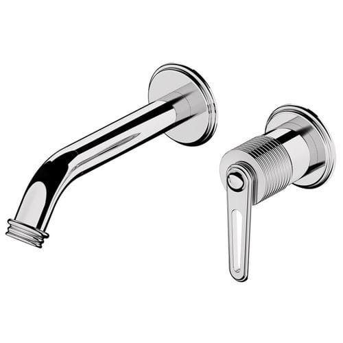Washbasin mixer tap - BY632P - DANIEL RUBINETTERIE - handbasin / wall-mounted / built-in