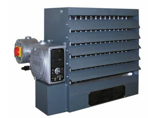 Hot water air heater - HLA - Markel - wall-mounted