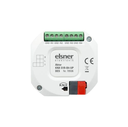 Knx Switch Actuator Knx S1r B4 Up Des Elsner Elektronik Gmbh Built In Home Commercial