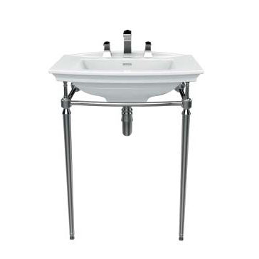 Chrome washbasin stand - WSABBLE - HERITAGE BATHROOMS