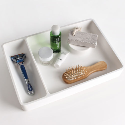 Bathroom organizer tray - 290096 SOLIDPLATE - IDEAVIT B.V