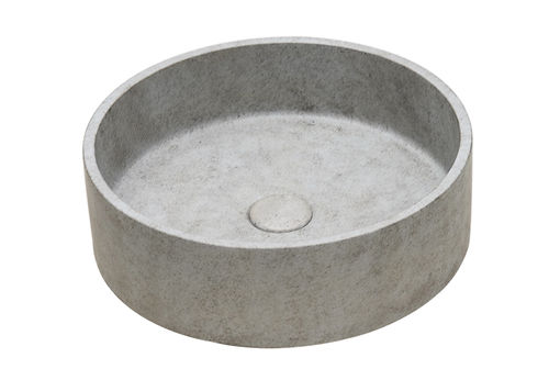 Free-standing washbasin - 290296-D1 IDEA.ORA-D1 - IDEAVIT B.V - concrete / round / without hole