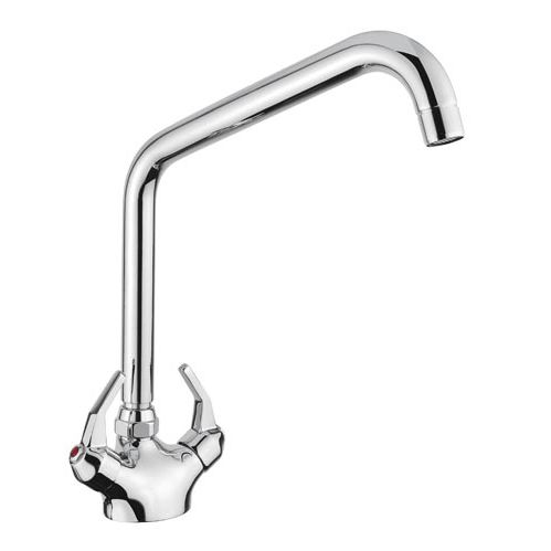 Countertop double-handle mixer tap - KPR00-240/42 - IDRAL SPA - metal / kitchen / 1-hole