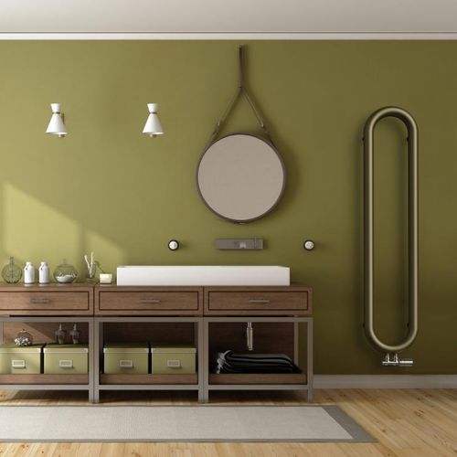 Hot water radiator - Coron - ISAN Radiatory s.r.o. - electric / 0...500 w / contemporary