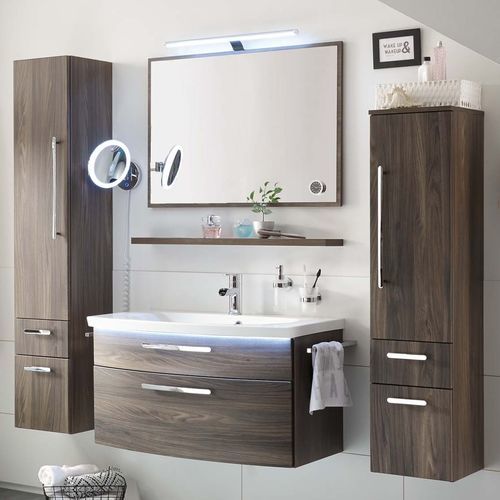 Wall-hung washbasin cabinet - JOY - Laguna Badwelten - wooden / contemporary / without door