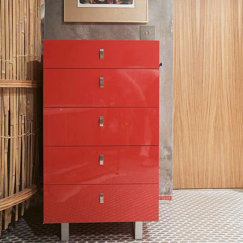 High chest of drawers - LE BON spol.s.r.o. - contemporary / wooden / not specified