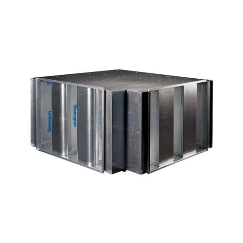 Metal ventilation aperture silencer - LARGO - P. LEMMENS COMPANY - mineral wool