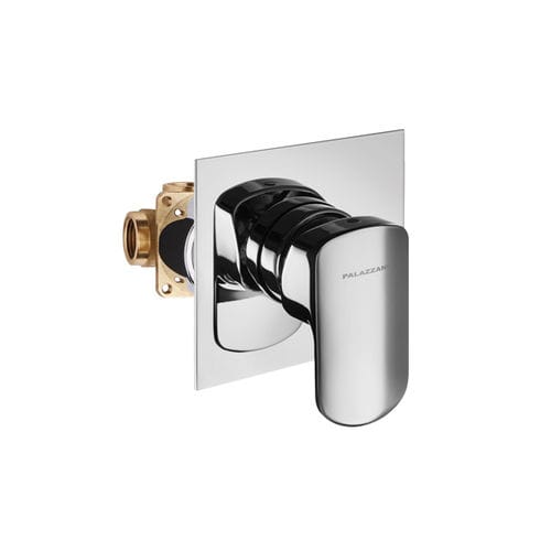 Shower mixer tap - MIS COLOR: 562010(992726 + 562011) SERIES - PALAZZANI.EU Srl - built-in / chromed metal / bathroom