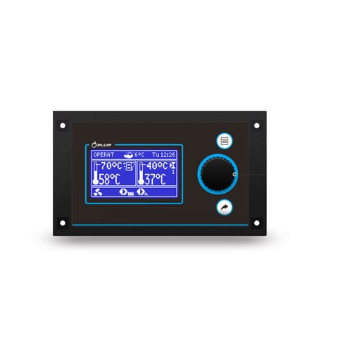 Wall-mounted heating controller - ECOMAX350P - PLUM Sp. z o.o. - for boiler