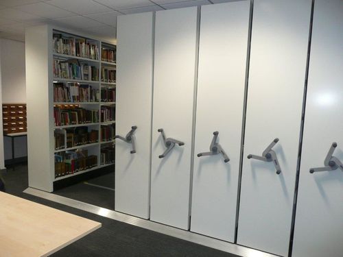 Storage mobile shelving - COMPACTUS® XTR MANUEL - Bruynzeel Storage Systems - for library / archival / mechanical