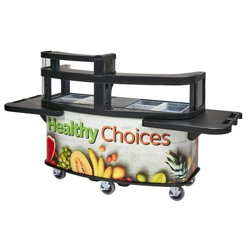 Service cart - CVC75 - Cambro - commercial / refrigerated / transport