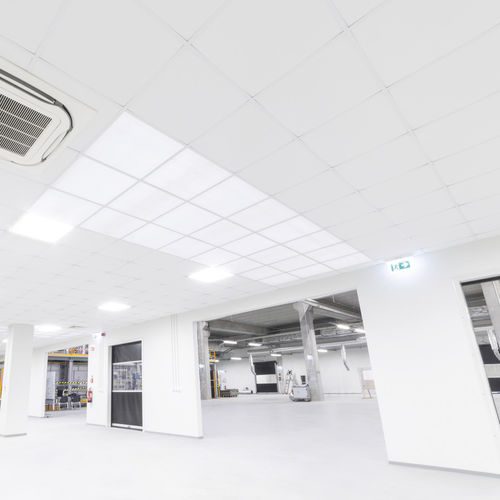 PVC suspended ceiling - DPS LAKO - Grupa DPS - tile / decorative / light
