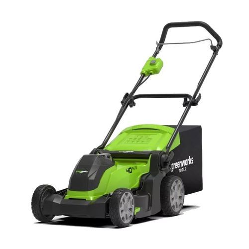 Walk-behind lawn mower - G40LM41 - GREENWORKS - electric / self-propelled