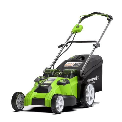 Walk behind lawn mower G40LM49DB GREENWORKS battery powered