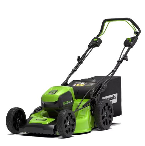 Walk-behind lawn mower - GD60LM46SP - GREENWORKS - electric / self ...