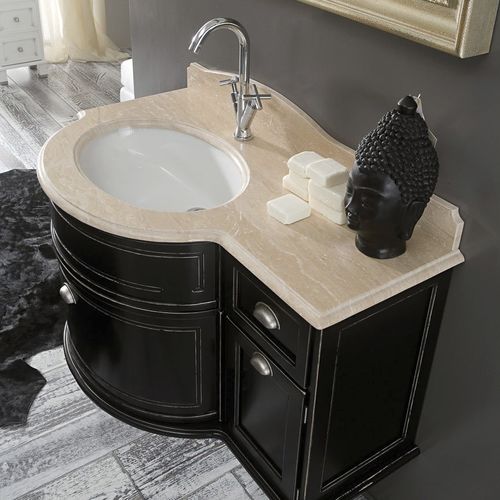 Commercial cabinet with washbasin - ESCHER - DE ZOTTI - home