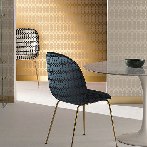 Upholstery fabric - LOOPY LINK  - Kirkby Design - for curtain / patterned / polyester