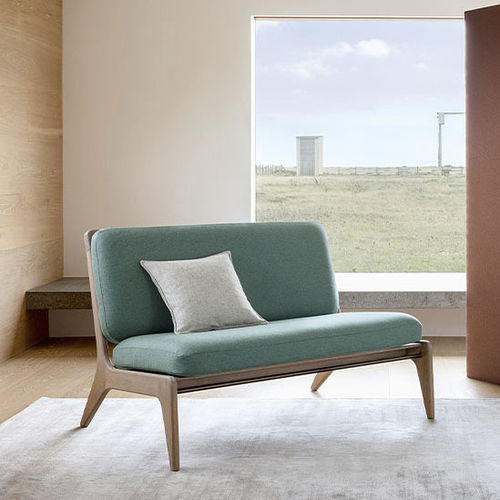 Upholstery fabric - LEAF II - Kirkby Design - plain / wool / 100% recycled