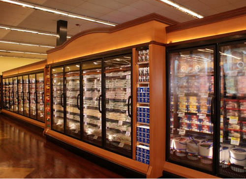 Upright refrigerator-freezer - RL, RM, RMF - Hussmann - commercial / standalone / internal freezer compartment