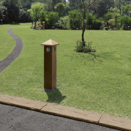 Garden bollard light - LAMP - A Cimenteira do Louro - traditional / concrete / LED